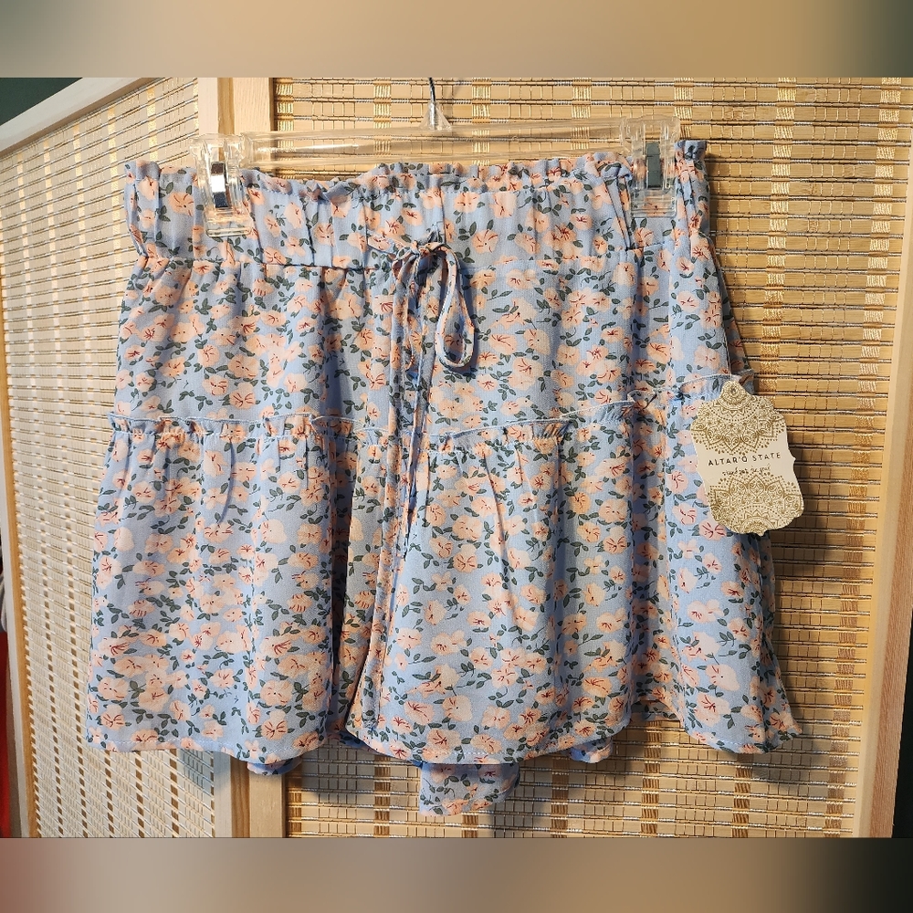 Altar'd State Floral Shorts